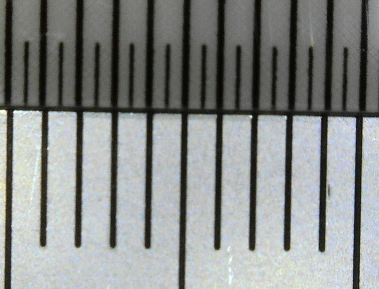 Photo of Scale Alignment in Progress