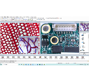 Software GOKO Measure Plus for image analysis and measurement